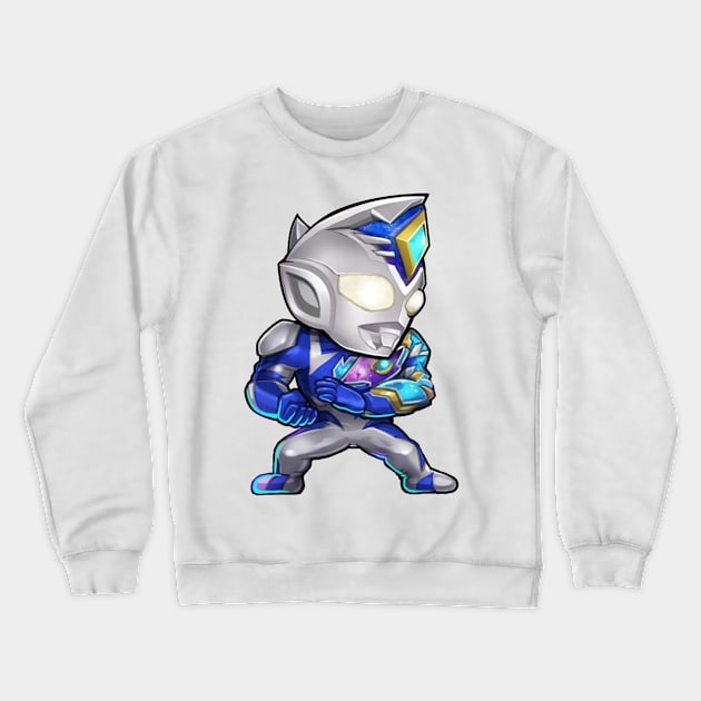 Ultraman Decker Crewneck Sweatshirt by mprokolo corgi